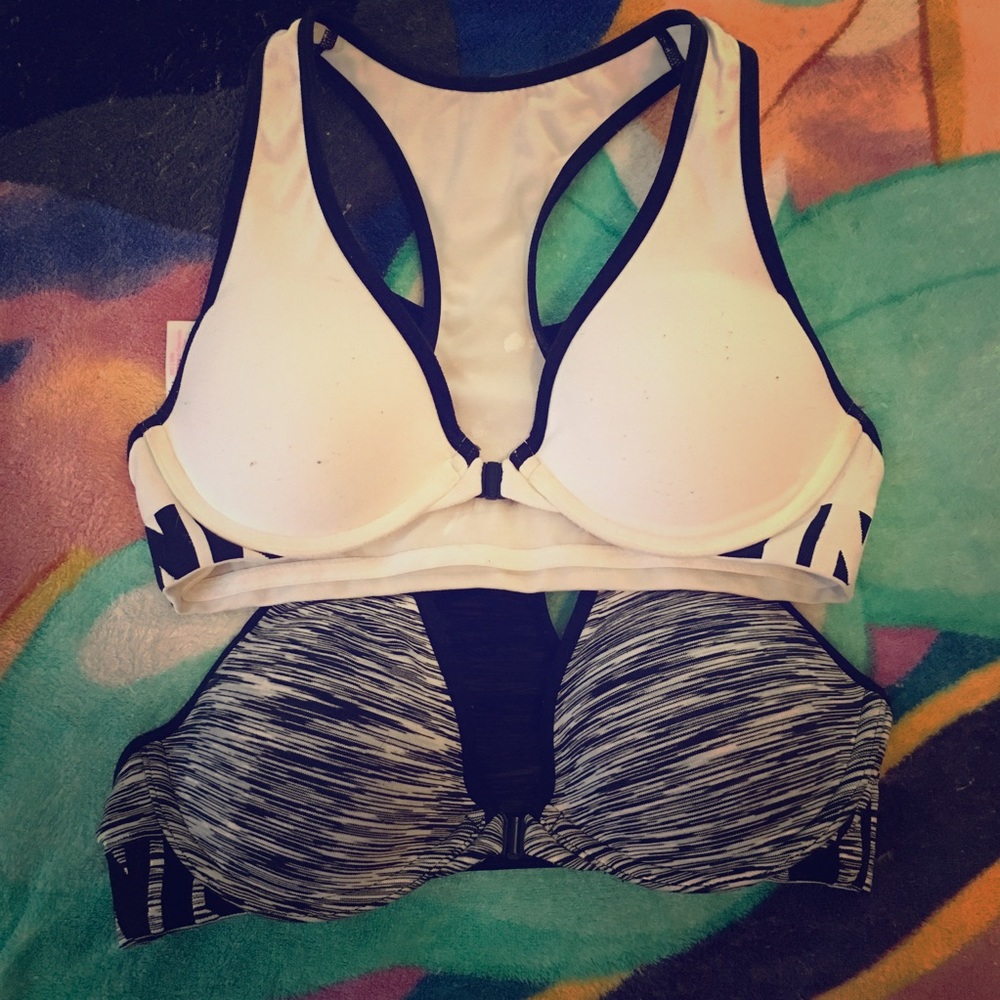 💕PINK push up sports bra❤️